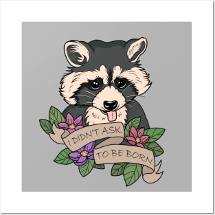 Raccoon Posters and Art